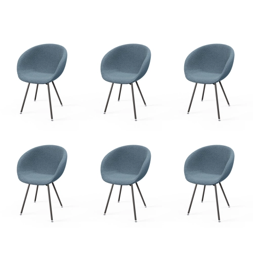 Krzesło KR-501 Ruby Kolory Tkanina Abriamo 13 Boucle Design Italia 2025-2030